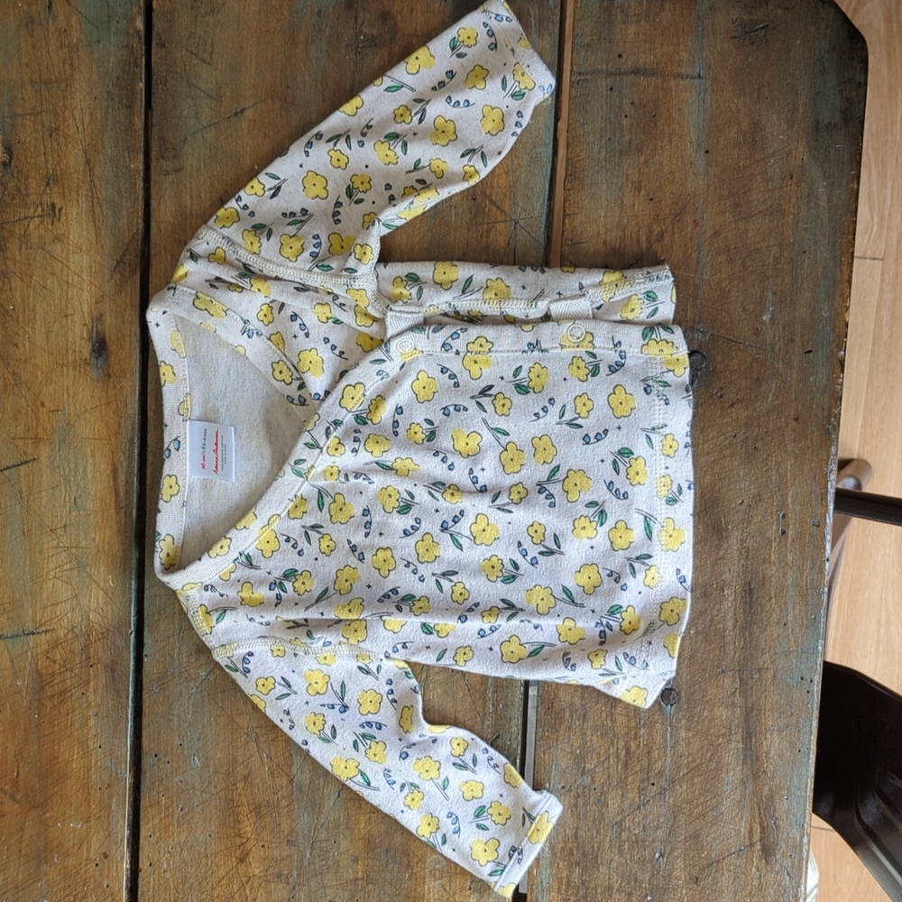 Hanna Andersson Kimono snap top